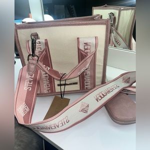 NWT Steve Madden Tote Bag - Viral TikTok Bag Nude/Pink